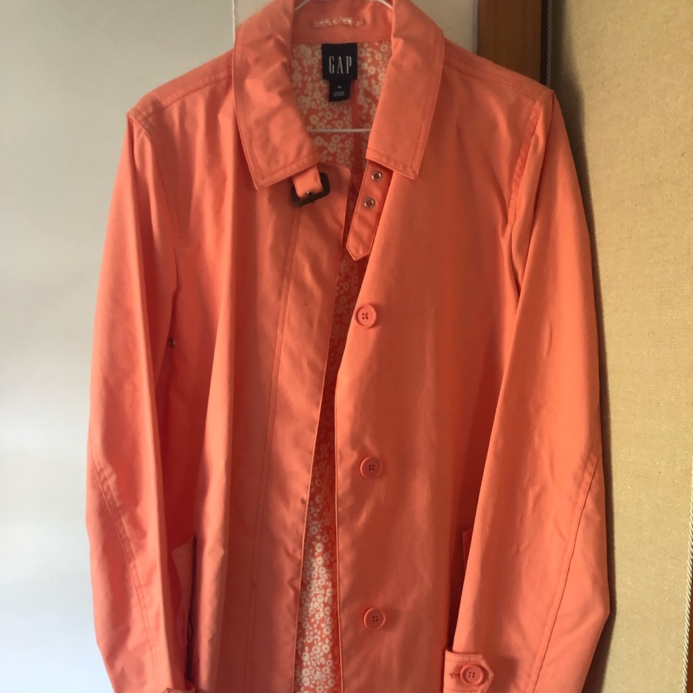 Gap Coral Rain Jacket
